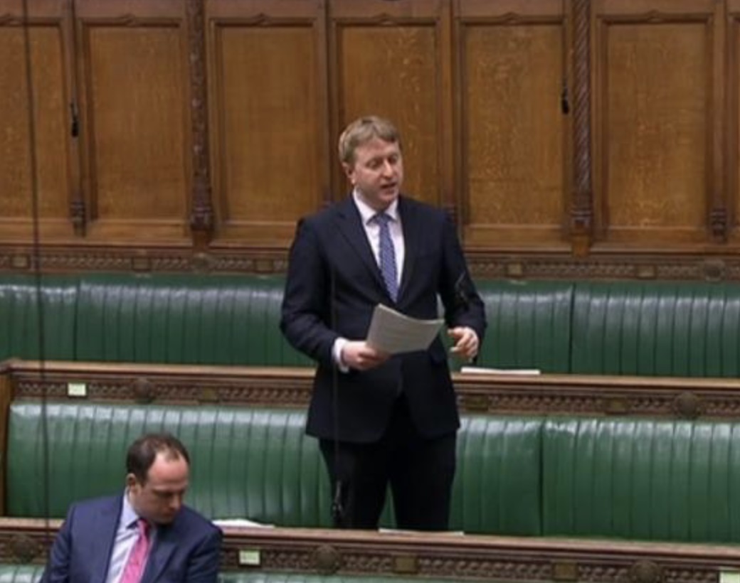 MP Mark Logan speaking in Parliament