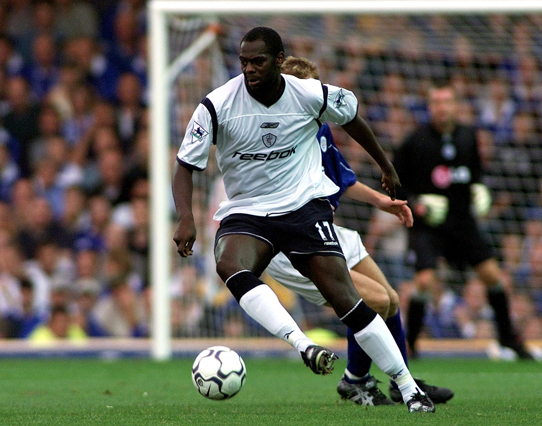 Michael Ricketts in action for Wanderers in their thrashing of Leicester