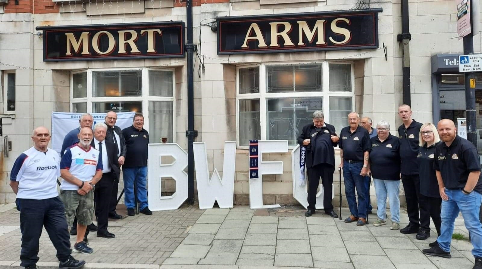 Respects have been paid to the lifelong Bolton Wanderers fan