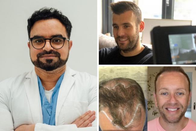 Dr Matee has given many celebrities their hair back