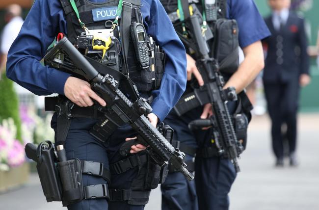 Armed police officers in Greater Manchester were called to nine incidents a week on average last year. Credit: PA Media
