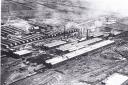 IMPRESSIVE: An aerial view of the works in 1930