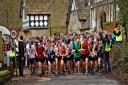 Horwich runners, in red vests, had a good turnout for Burnden Road Runners’ ever-popular race. Picture by Henry Lisowski