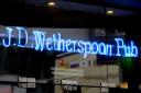 Wetherspoon pub sign(Tim Ireland/PA)