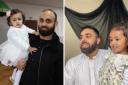 BROTHERS: Mobeen (left) and Moneeb Afiz (right) both pictured with Moneeb’s daughter Aliyah