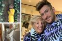 TRIBUTES: Stephanie Holland with fashion designer son Henry Holland