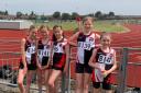 TALENTED: Bury AC’s Under 11s finished in fourth place in Cheshire