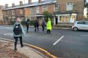 Work begins to install much-needed crossing to improve safety for school children