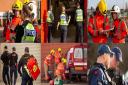 On Monday 30 January 2023, Greater Manchester Police and partner agencies took part in a training exercise led by Greater Manchester Fire and Rescue Service (GMFRS) at Leigh Sports Village in Leigh.