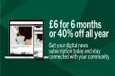 Bolton News readers can subscribe for just £6 for 6 months in this flash sale