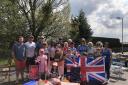 Coronation party at Purbeck Drive