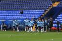 Bolton Wanderers endured a barrage of boos during a training session