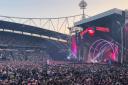 Crowds flock together for the first night of the P!NK tour