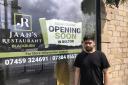Saadullah Waseem, joint owner of the new restaurant