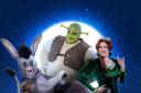 Brandon Lee Sears, Antony Lawrence and Joanne Clifton in Shrek the Musical
