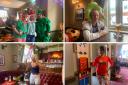 Christmas party at town centre pub brings people together - in July