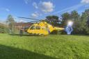 An air ambulance was called in response to an incident in Little Hulton this evening