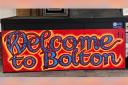 Welcome to Bolton sign