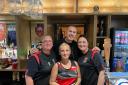 Bolton Rugby Club's photo of Paddy with members of staff