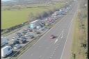 Road users on the M61 have been warned to expect delays