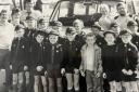 Members of 14th Farnworth St John’s Cub pack before leaving for Chester Zoo in 1987