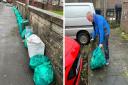 Litter has been collected from across Halliwell
