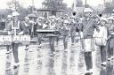 The sun does not always shine on carnival day as this picture taken at Westhoughton Carnival in 1985 shows