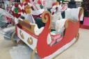 The Santa sleigh