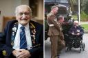 World War II veteran celebrates centenarian birthday in style