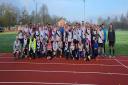 The big turnout of Burnden Road Runners at the Bolton 5k