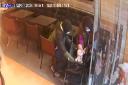 Constance Marten, Mark Gordon and baby Victoria were seen on CCTV in a kebab shop in East Ham, London