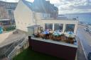 New roof terrace for Cafe Continental in Gourock