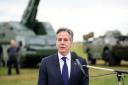 US Secretary of State Antony Blinken has hinted that the Biden administration may soon allow Ukraine to use American-supplied munitions to strike inside Russia (Petr David Josek/Pool/AP)