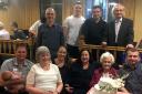 FAMILY: Gladys Tyldesley with members of her family celebrating her 100th birthday