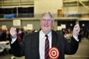 Cliff Morris at Bolton local council elections count at Bolton Arena May 2016