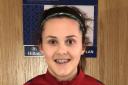 INTERNATIONAL: Katie Bradley in her England kit