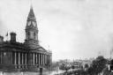 The opening of Bolton Town Hall in 1873. Photo by Bolton Evening News..