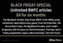 BWFC Black Friday deal - six pounds for six months