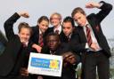 From left, Ebony Alldread, aged 12, Kerry Devaney, aged 13, Molly Patton, aged 12, Modov Cham, aged 13, Charlie Sykes, aged 12 and Jordan Stokes, aged 12