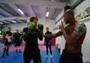 INSTRUCTION: Michael 'Venom' Page coaches students at Infinity Martial Arts in Bury