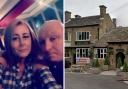 Mandie and Graham are leaving the pub after two and a half years at the helm. Left image: Mandie Holland, right image: Google Maps