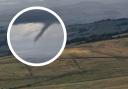 'Tornado' forming near Pendle Hill caught on video by Blackburn man