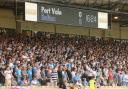 Fans watch a tense second half at Port Vale as Wanderers hold on with 10 men