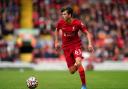 Liverpool's Owen Beck during the Pre-Season Friendly match at Anfield, Liverpool v Atletic Bilbao.