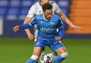 Josh Sheehan in action for Wanderers against Tranmere.