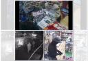 Police have released CCTV images following an armed robbery