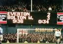 Wanderers beat Everton at Goodison Park in the FA Cup in 1994