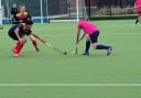 GOOD WIN: Action from the men's firsts win at Neston