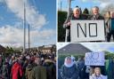 Protest on Lea Close, Bolton