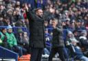 Bolton Wanderers manager Ian Evatt appeals for a foul in the 2-0 defeat to Ipswich